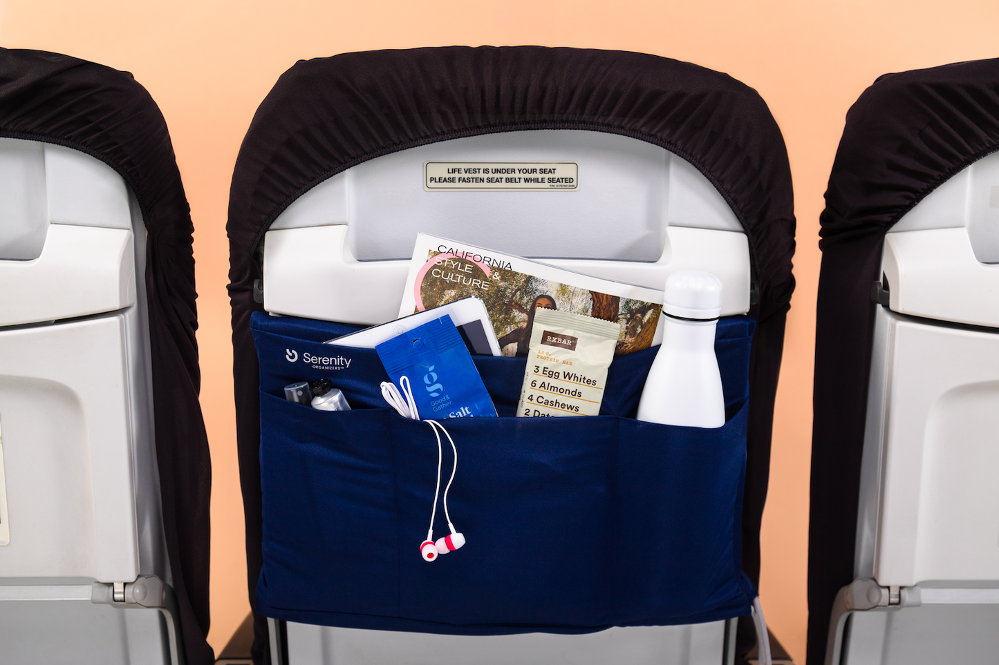 Tray Travel Organizer: Charcoal