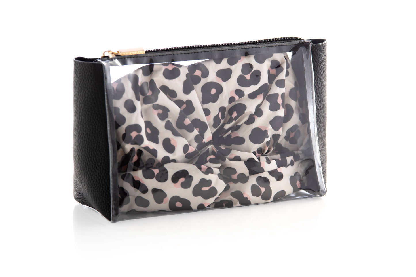 Black Eden Shower Cap And Zip Pouch