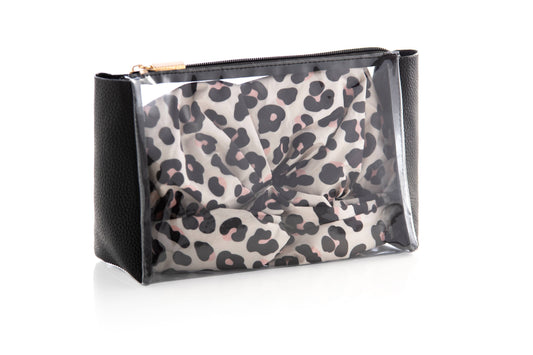 Black Eden Shower Cap And Zip Pouch