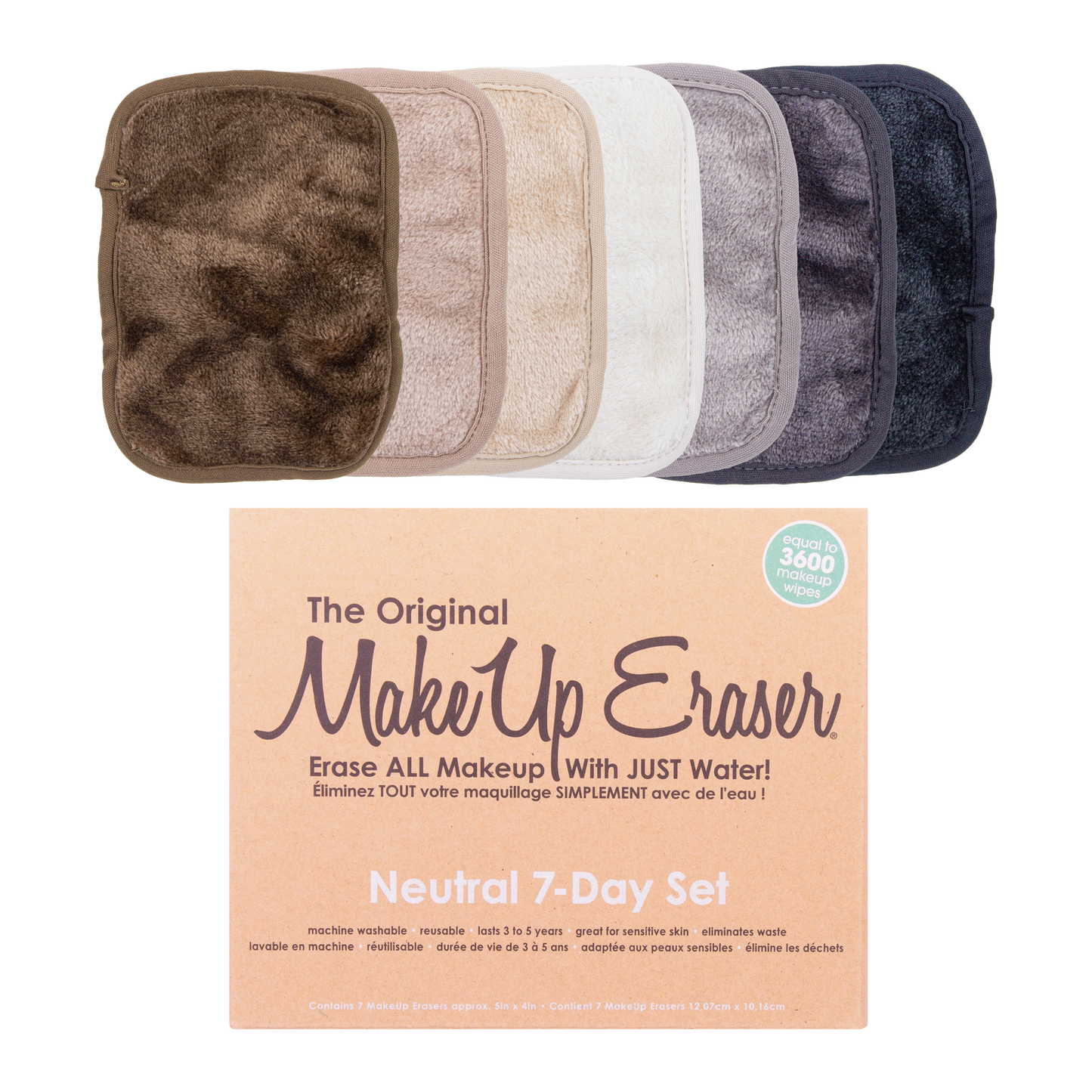 Neutral 7-Day Set | Make Up Eraser