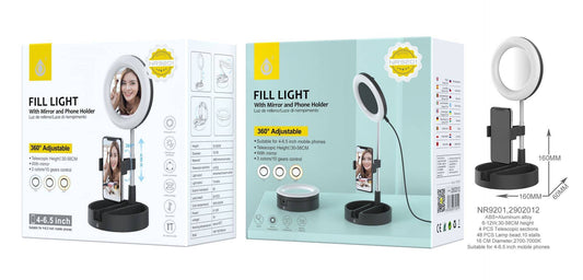 Ring Light w/Phone Holder