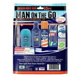 Man on the GO 10pc Travel Kit